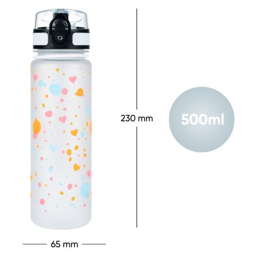 Tritanová láhev na pití Mazlíčci 500 ml - obrázek