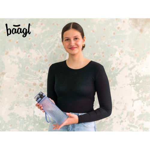 Tritanová láhev na pití Dust Blue 800 ml - obrázek