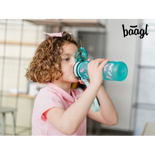 Tritanová láhev na pití Duha 500 ml - obrázek