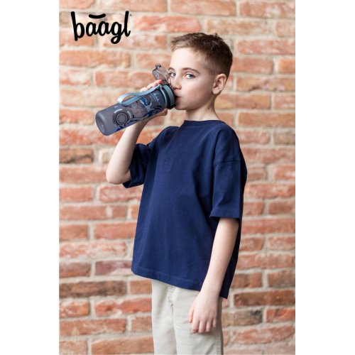 Tritanová láhev na pití Roboti 500 ml - obrázek