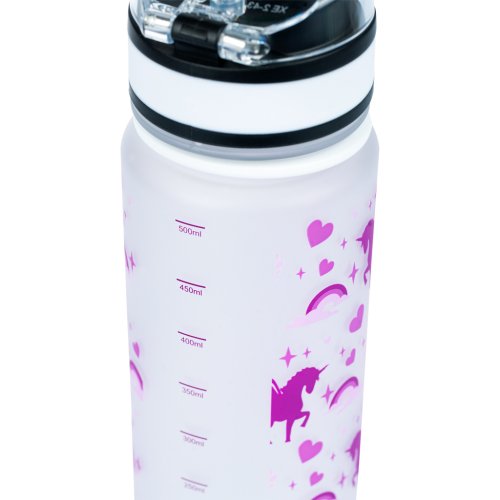 Tritanová láhev na pití Jednorožec Království 500 ml - obrázek