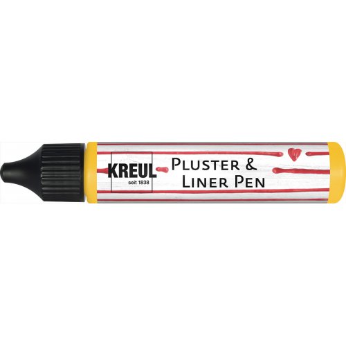 3D Pluster & LinerPen KREUL 29 ml ŽLUTÁ