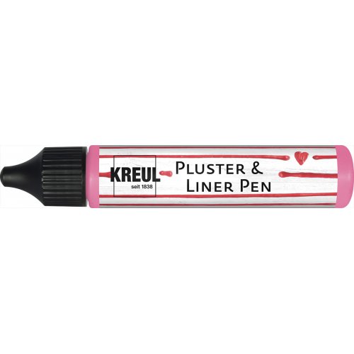 3D Pluster & LinerPen KREUL 29 ml RŮŽOVÁ