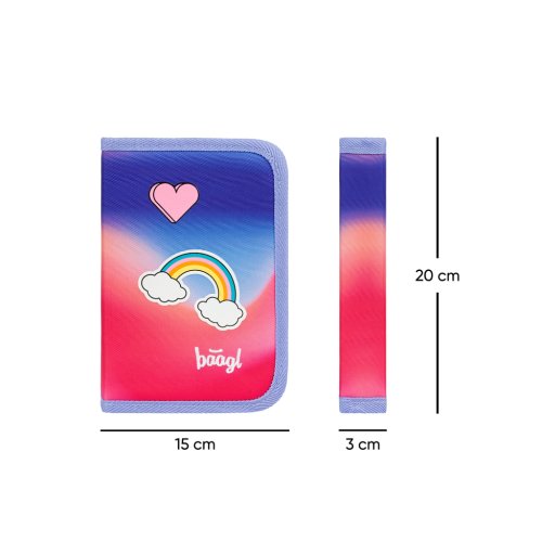 Školní set Airy Hippie - batoh, penál, sáček - obrázek