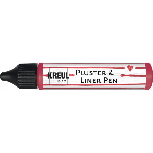 3D Pluster & LinerPen KREUL 29 ml RUBÍNOVÁ