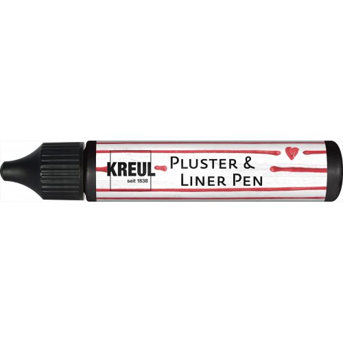 3D Pluster & LinerPen KREUL 29 ml ČERNÁ