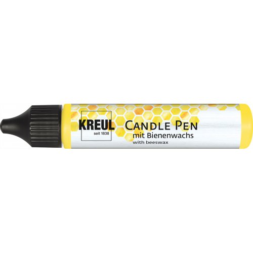 CANDLE PEN KREUL pro malování svíček ŽLUTÁ