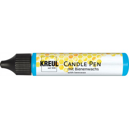 CANDLE PEN KREUL pro malování svíček SVĚTLÁ MODRÁ