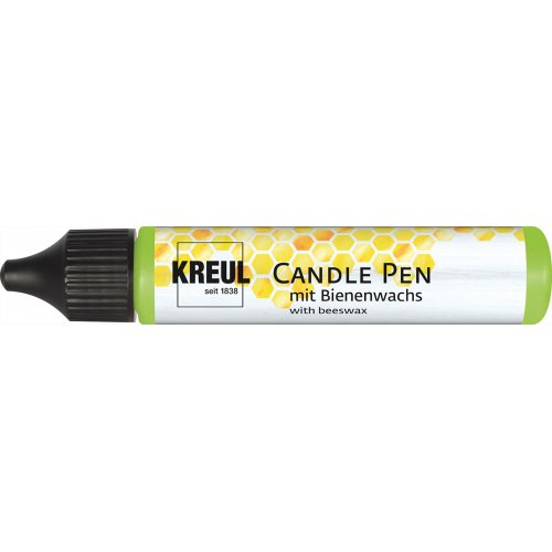 CANDLE PEN KREUL pro malování svíček SVĚTLÁ ZELENÁ