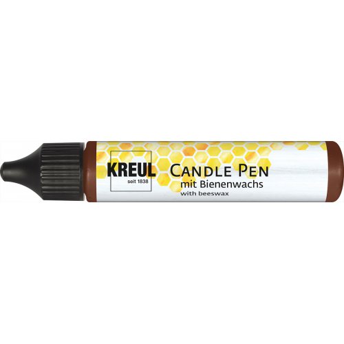 CANDLE PEN KREUL pro malování svíček HNĚDÁ