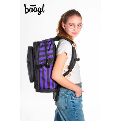 Školní batoh Cubic Wednesday BAAGL - obrázek
