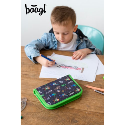 Školní set Airy Minecraft - batoh, penál, sáček - obrázek