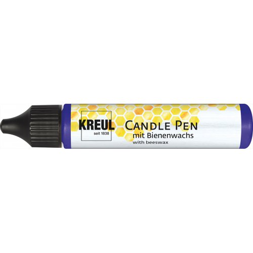 CANDLE PEN KREUL voskové pero pro malování svíček MODRÁ