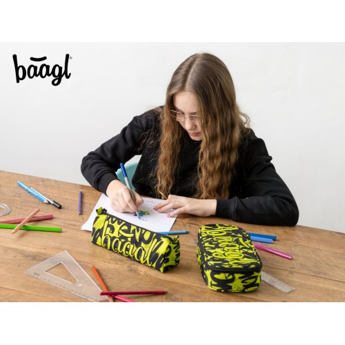 Studentské pouzdro BAAGL Lime - obrázek