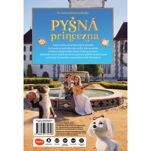 PYŠNÁ PRINCEZNA – Knížka na motivy filmové pohádky - obrázek
