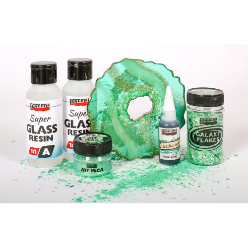 Pryskyřice SUPER GLASS PENTART dvousložková 2x250 ml - Super Glass Resin_img3.jpg