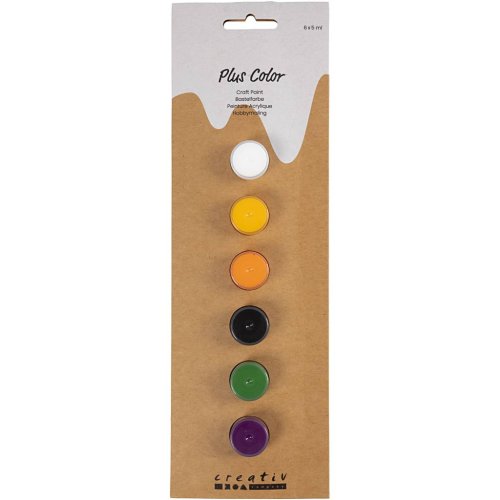 Sada Akrylová barva  Plus Color 6x5 ml HALLOWEEN ODSTÍNY - obrázek