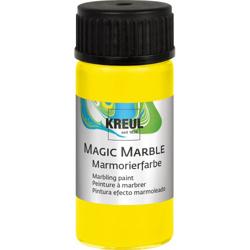 Mramorovací barva Magic Marble 20 ml citrónová