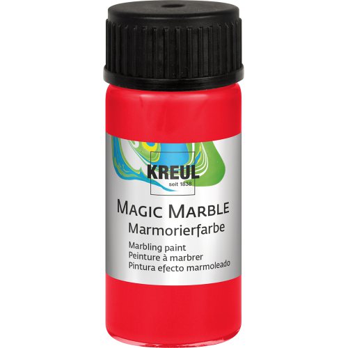 Mramorovací barva Magic Marble 20 ml červená