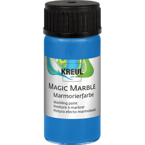 Mramorovací barva Magic Marble 20 ml modrá