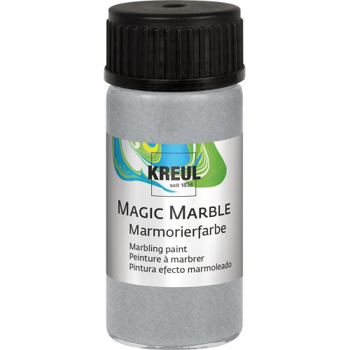 Mramorovací barva Magic Marble 20 ml stříbrná