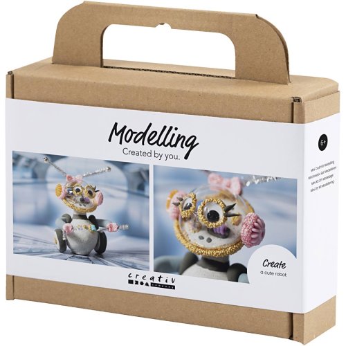 Mini kreativní sada ROBOTÍ HOLČIČKA - obrázek