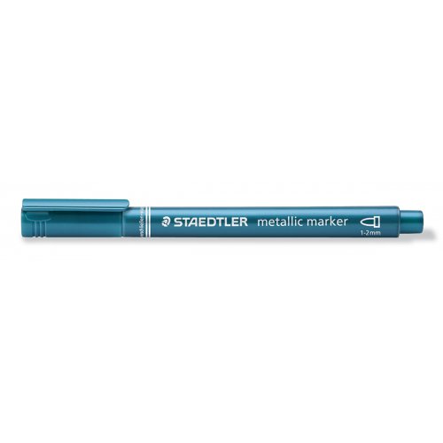 Metalický fix STAEDTLER 1-2 mm MODRÁ