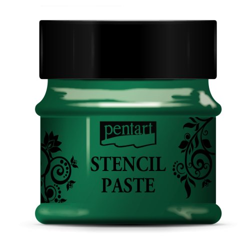Šablonová pasta perleťová 50 ml ZELENÁ