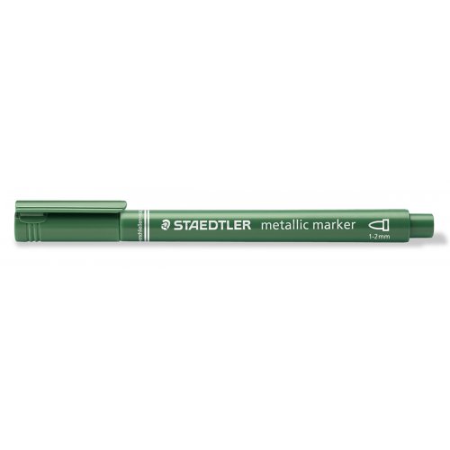 Metalický fix STAEDTLER 1-2 mm ZELENÁ