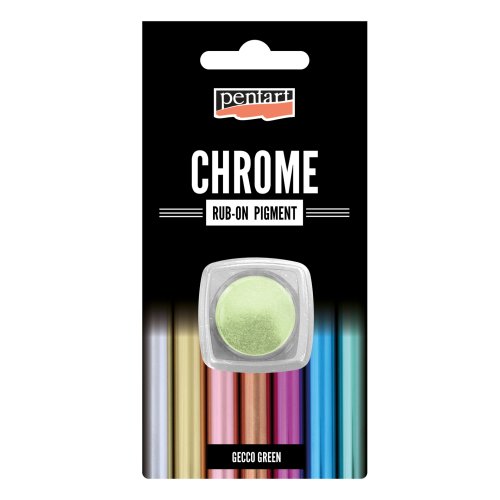 CHROM rub-on pigment PENTART 0,5 g GECCO ZELENÁ
