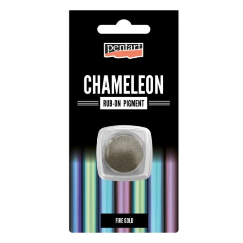 CHAMELEON rub-on pigment PENTART 0,5 g FIRE ZLATÁ