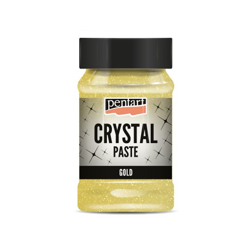 Křišťálová pasta PENTART 100 ml ZLATÁ