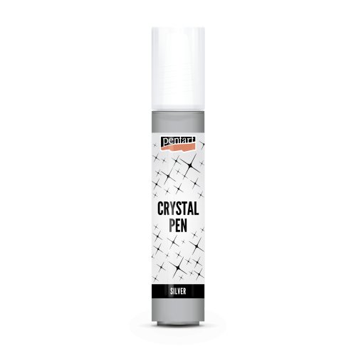 Křišťálové pero PENTART 30 ml STŘÍBRNÁ