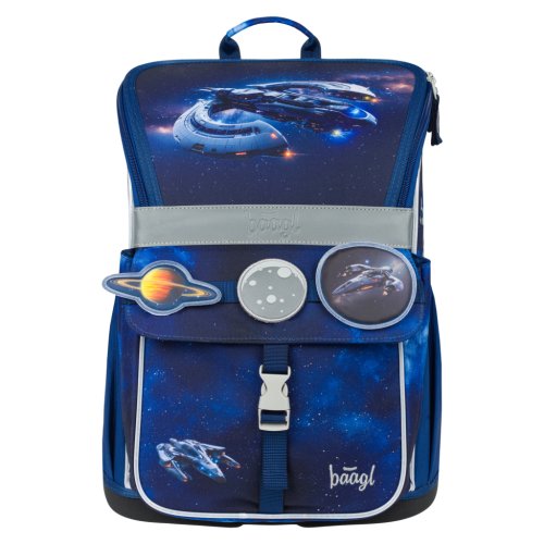 Školní aktovka BAAGL Zippy Vesmírná loď