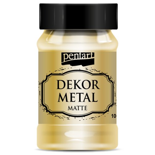 Metalická a dekorační barva PENTART 100 ml