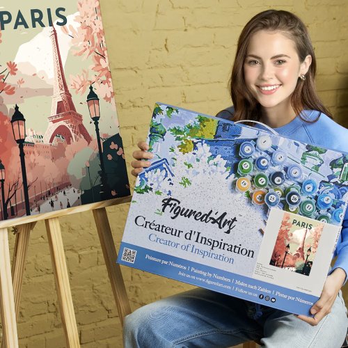 Malování podle čísel - VINTAGE PAŘÍŽ na rámu 40 x 50 cm - FA10139-Y-04.jpg