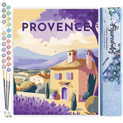 Malování podle čísel - VINTAGE PROVENCE bez rámu 40 x 50 cm - FA10140-02.jpg