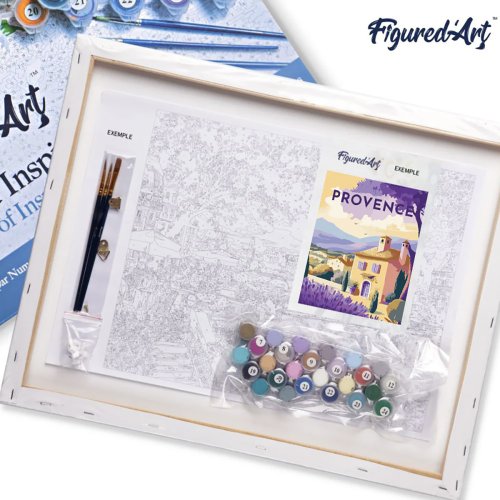 Malování podle čísel - VINTAGE PROVENCE na rámu 40 x 50 cm - FA10140-Y-05.jpg