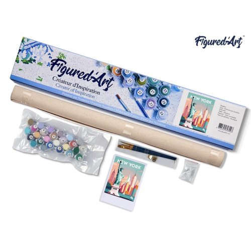 Malování podle čísel - VINTAGE NEW YORK bez rámu 40 x 50 cm - FA10171-05.jpg