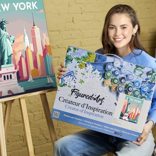 Malování podle čísel - VINTAGE NEW YORK na rámu 40 x 50 cm - FA10171-Y-03.jpg