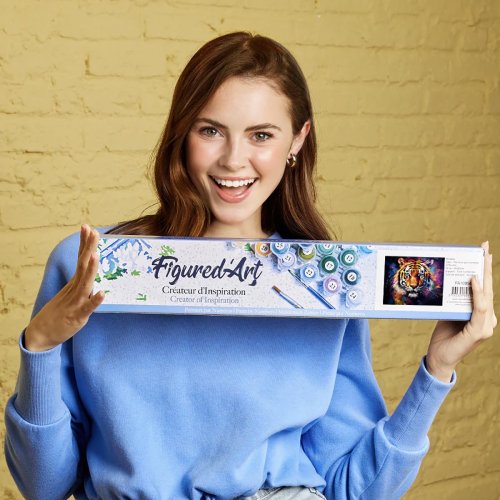 Malování podle čísel - BAREVNÝ TYGR bez rámu 40 x 50 cm - FA10191-03.jpg