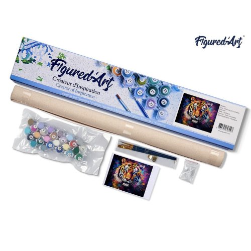 Malování podle čísel - BAREVNÝ TYGR bez rámu 40 x 50 cm - FA10191-05.jpg