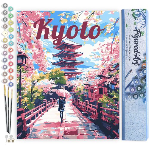 Malování podle čísel - VINTAGE KJÓTO bez rámu 40 x 50 cm - FA10255-02.jpg