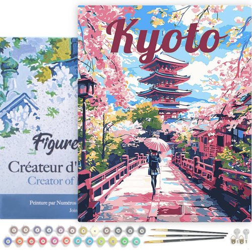 Malování podle čísel - VINTAGE KJÓTO na rámu 40 x 50 cm - FA10255-Y-02.jpg