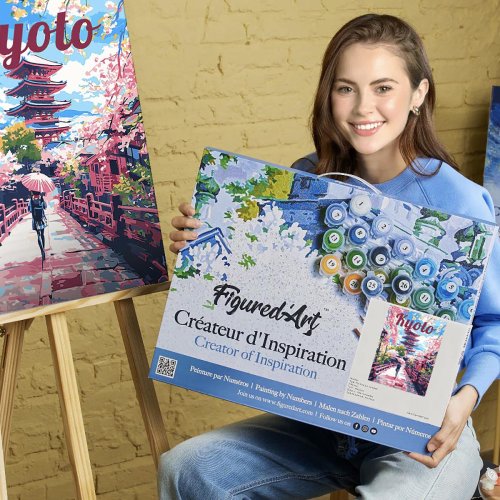 Malování podle čísel - VINTAGE KJÓTO na rámu 40 x 50 cm - FA10255-Y-03.jpg