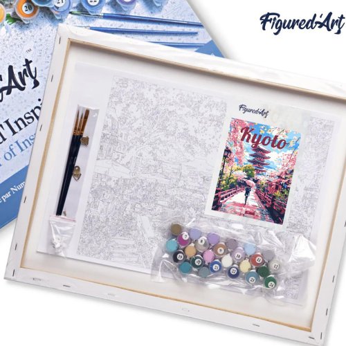 Malování podle čísel - VINTAGE KJÓTO na rámu 40 x 50 cm - FA10255-Y-05.jpg