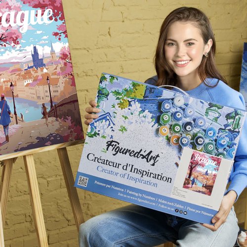 Malování podle čísel - VINTAGE ROZKVETLÁ PRAHA na rámu 40 x 50 cm - FA10263-Y-03.jpg