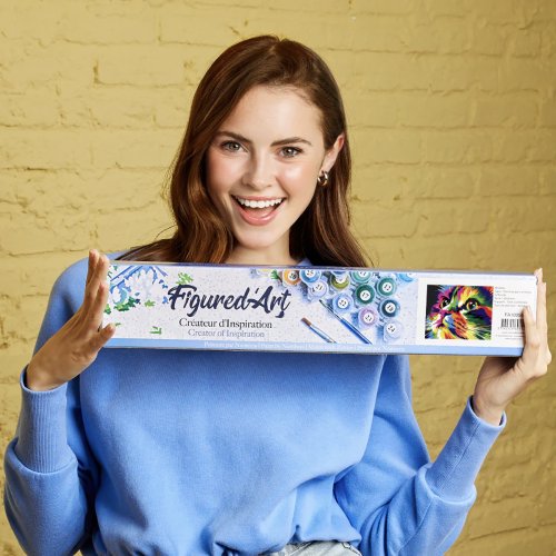 Malování podle čísel - ROZTOMILÁ POP ART KOČKA bez rámu 40 x 50 cm - FA10269-03.jpg