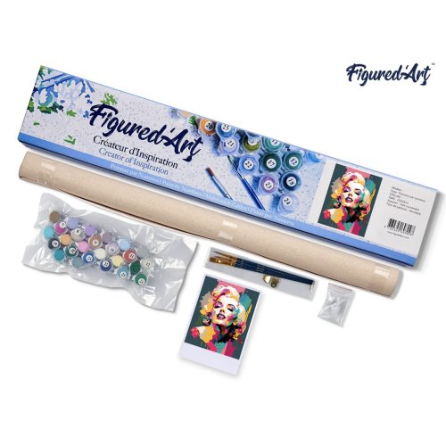 Malování podle čísel - MARILYN MONROE bez rámu 40 x 50 cm - FA10279-05.jpg