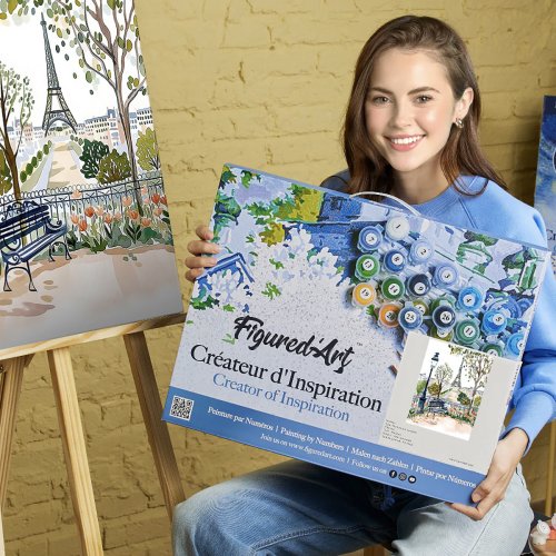 Malování podle čísel - ZAHRADA V PAŘÍŽI na rámu 40 x 50 cm - FA10524-Y-03.jpg